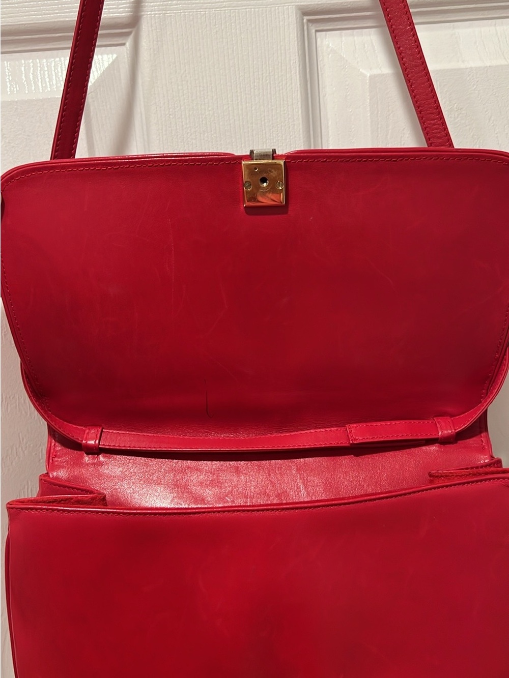 Gucci vintage Red Women’s Shoulder Bag EUC - Picture 9 of 16